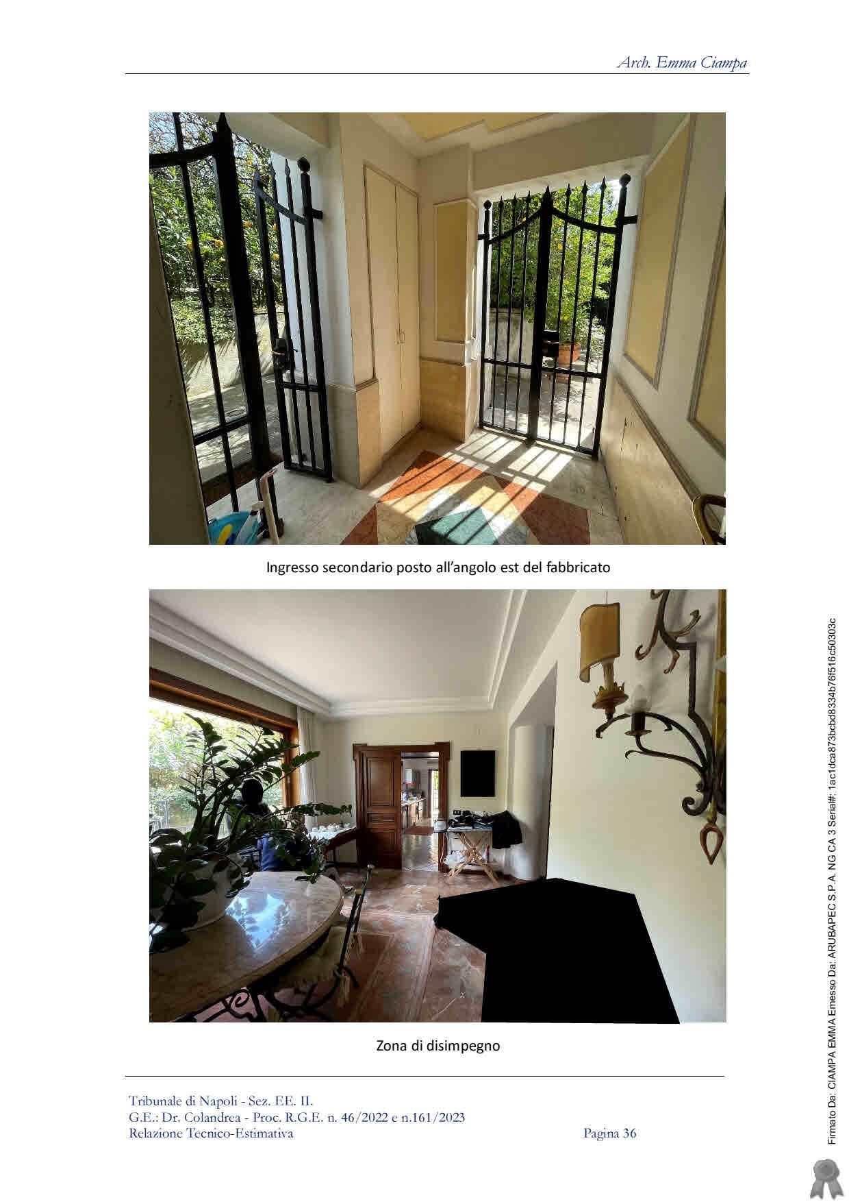 immobile villa all'asta in Via Montenuovo Licola Patria n 126 - 80078 Pozzuoli (NA) - 1