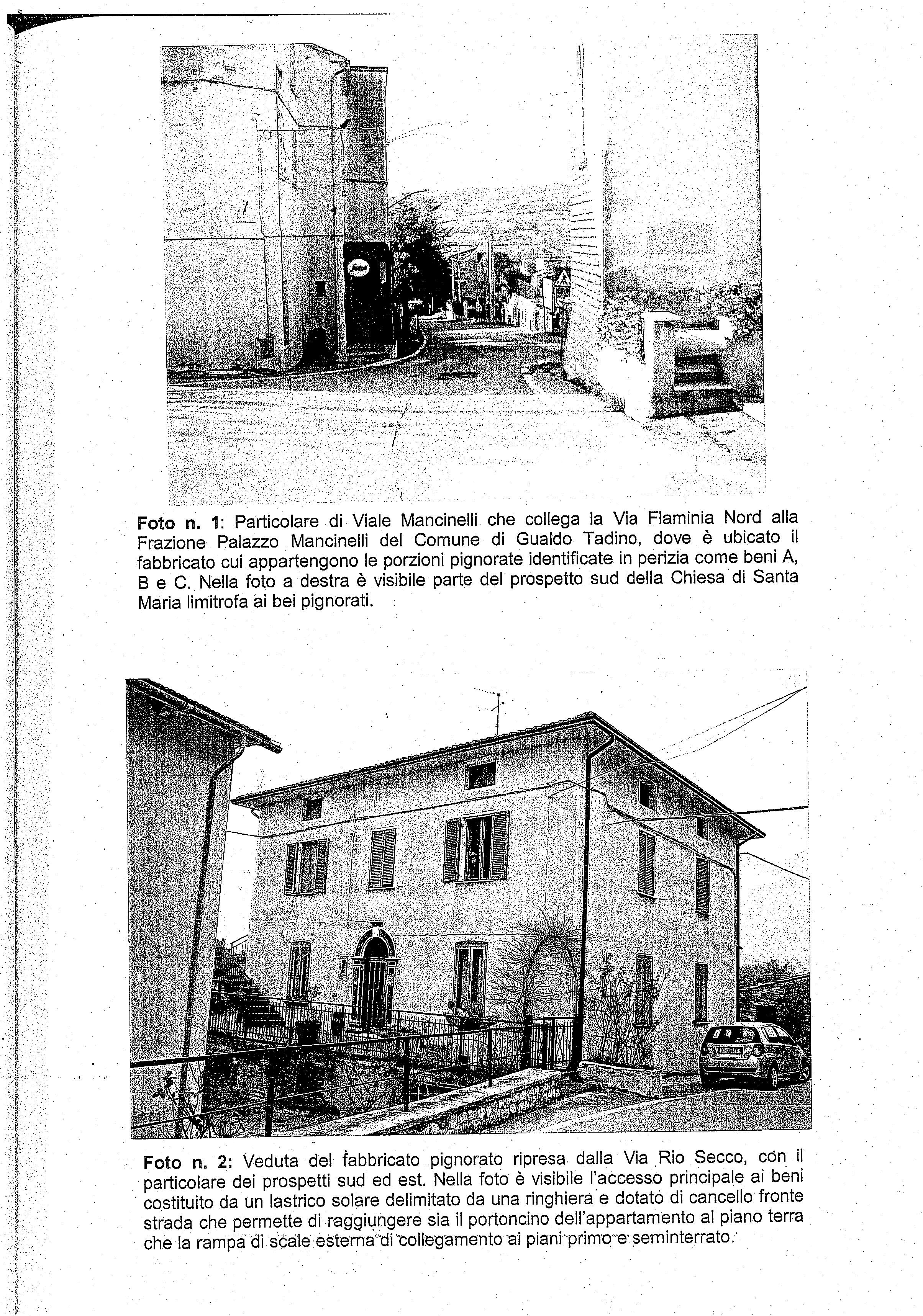 immobile appartamento all'asta in Frazione Palazzo Mancinelli snc - 06023 Gualdo Tadino (PG) - 2