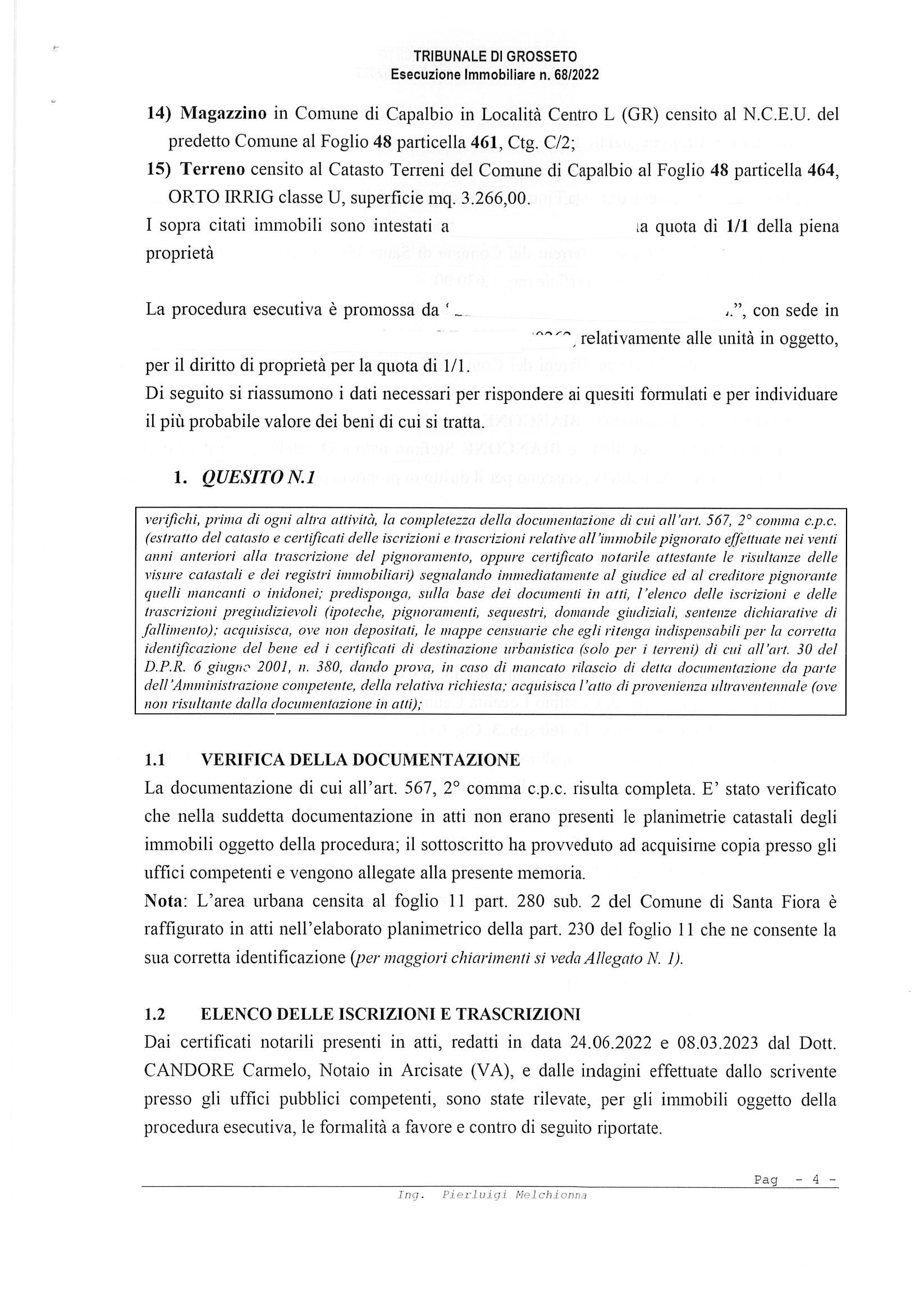 immobile palazzo all'asta in via Martiri della Niccioleta - 58037 Santa Fiora (GR) - 5