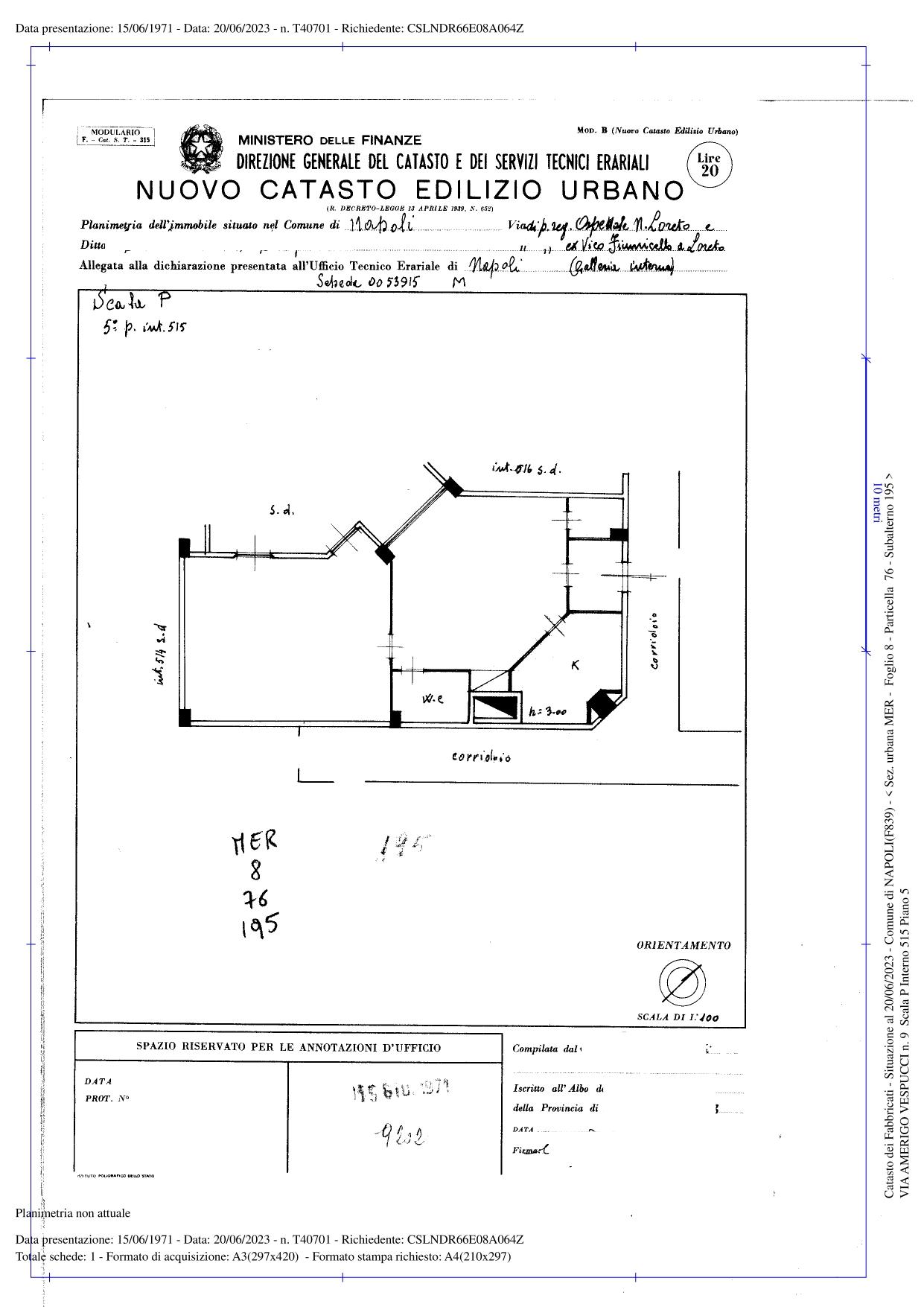 immobile appartamento all'asta in via Amerigo Vespucci, 9 - 80142 Napoli (NA) - 5