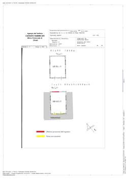 planimetria CASA SINGOLA ALL'ASTA IN VIA CASTELLO, RIPA TEATINA (CH) - 1