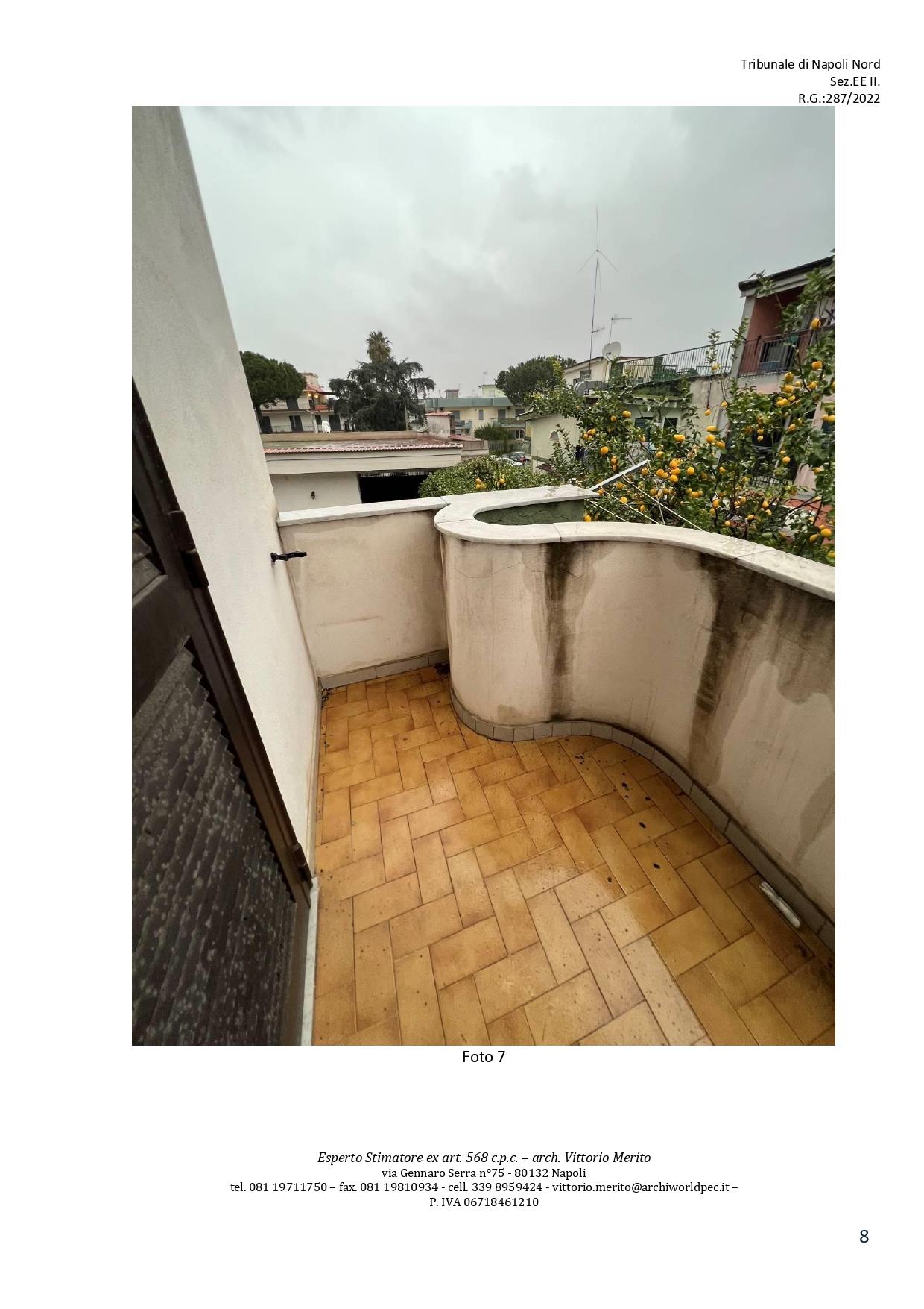 immobile villa all'asta in via Leonida Bissolati n 42 - 80026 Casoria (NA) - 5