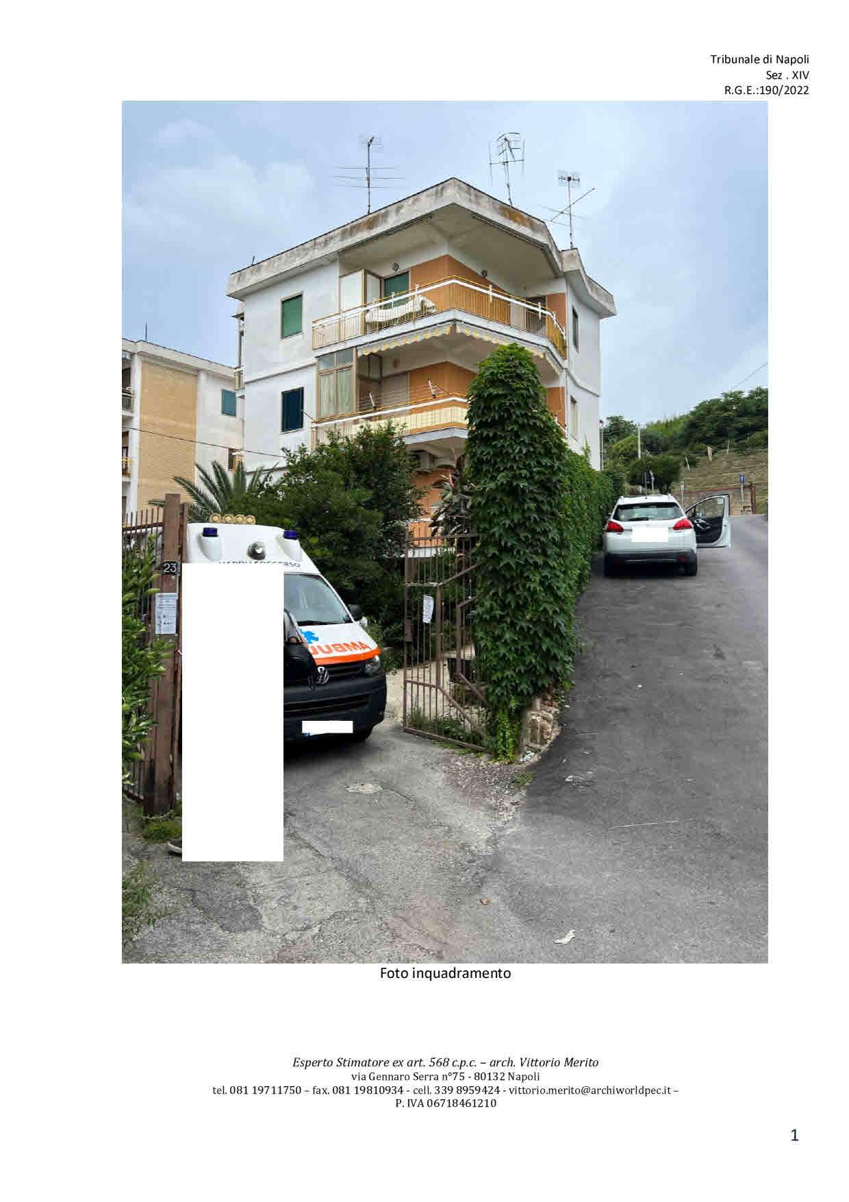 immobile appartamento all'asta in Via Pier Paolo Pasolini n 23 - 80070 Bacoli (NA) - 1
