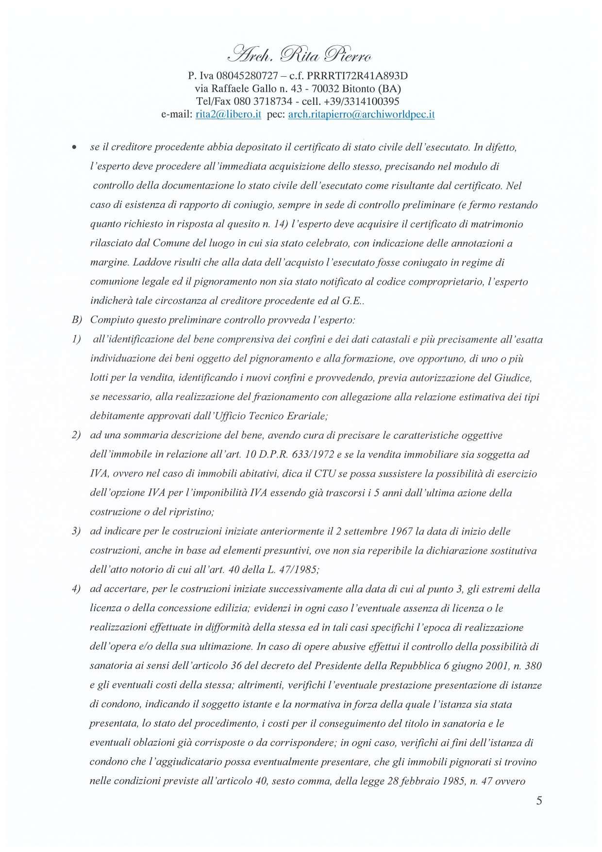immobile ufficio all'asta in Via del Lavoro e degli Studi, 6/N/6 - 70015 Noci (BA) - 5