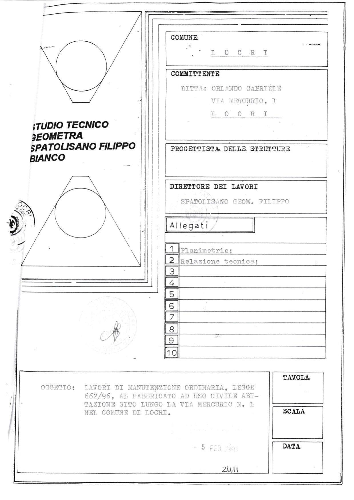 immobile appartamento all'asta in via Garibaldi n 6, angolo corso Vittorio Emanuele - 89044 Locri (RC) - 5