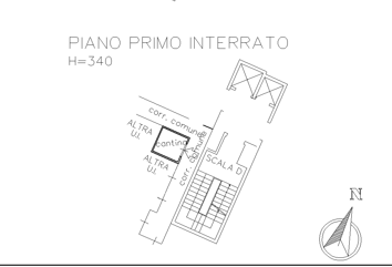 planimetria APPARTAMENTO IN ASTA IN VIA CADUTI IN MISSIONE DI PACE, MILANO (MI) - 1
