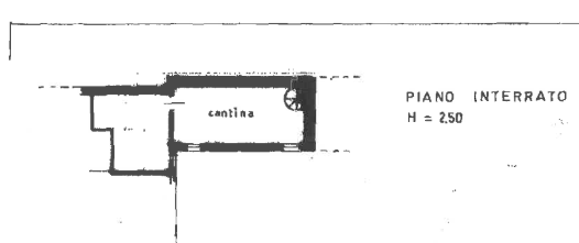 planimetria CASA SINGOLA IN VENDITA ALL'ASTA IN VIA VARANINI, MILANO (MI) - 1
