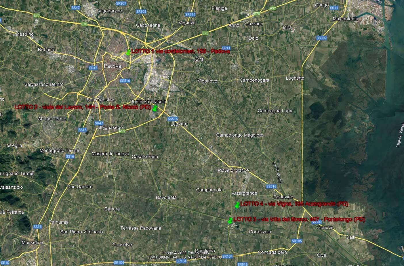 immobile attivita commerciale all'asta in Viale del Lavoro 14/H - 35020 Ponte San Nicolò (PD) - 1