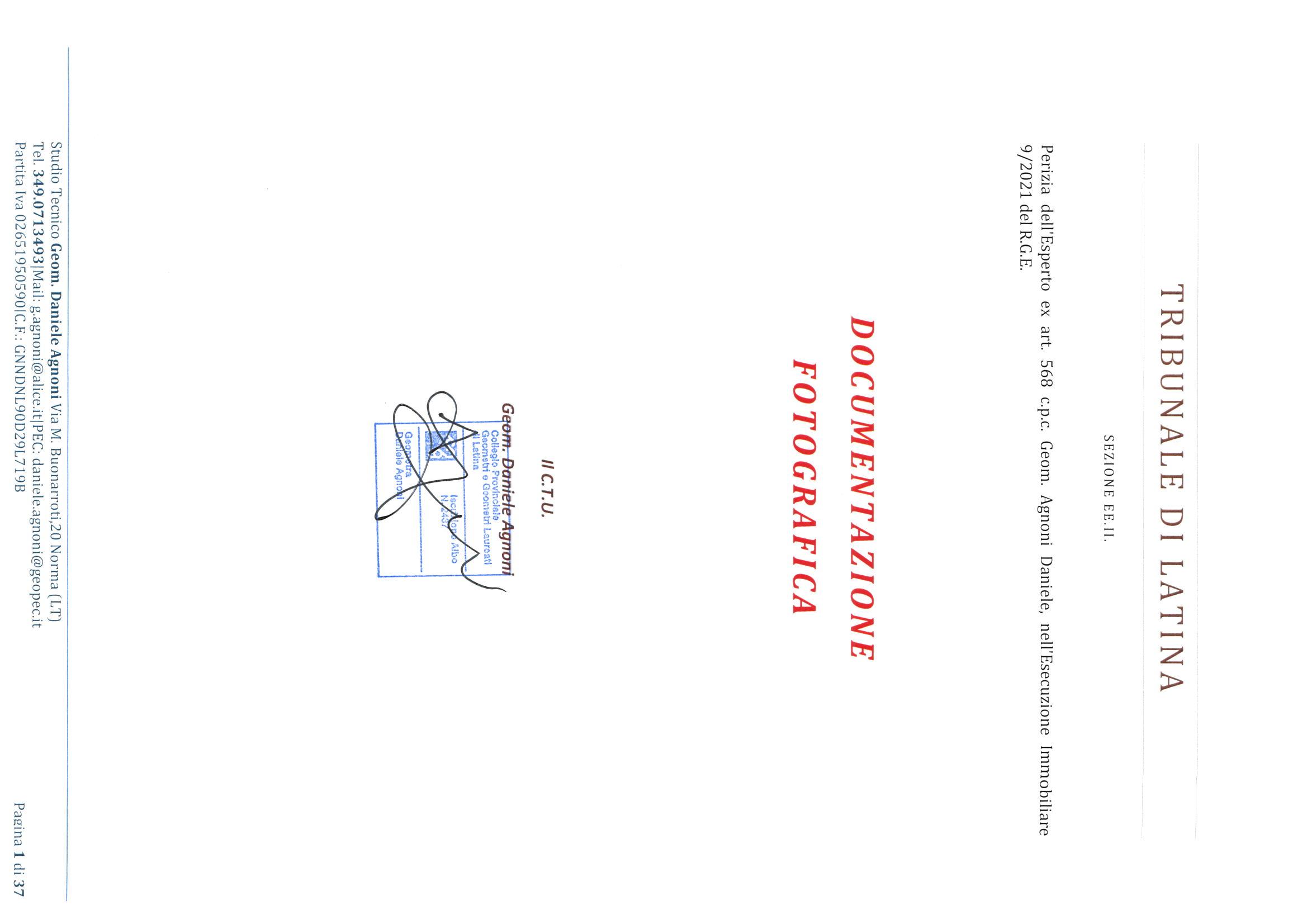 immobile appartamento all'asta in via Aurelio Saffi n5 Loc Campo di Carne - 04011 Aprilia (LT) - 1