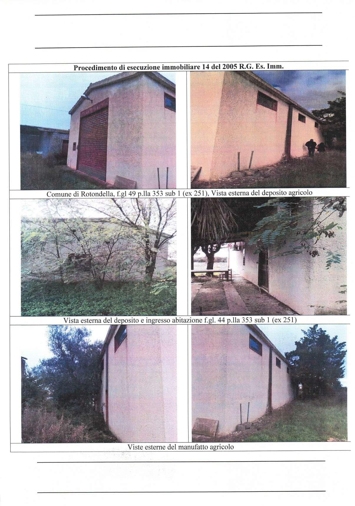 immobile terreno all'asta in Contrada Ciglio Donati - 75026 Rotondella (MT) - 1