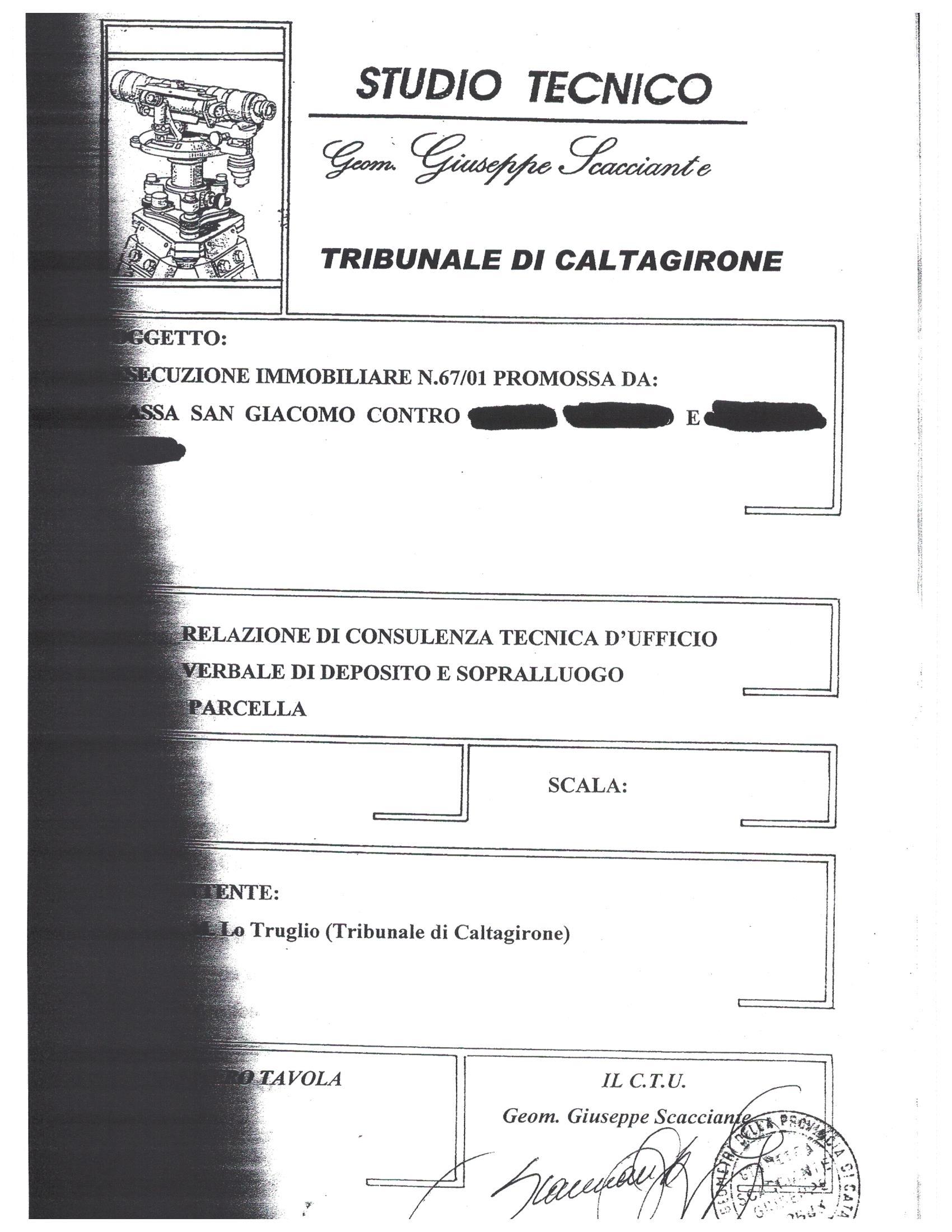 immobile terreno all'asta in c/da Frasca - 95044 Mineo (CT) - 1