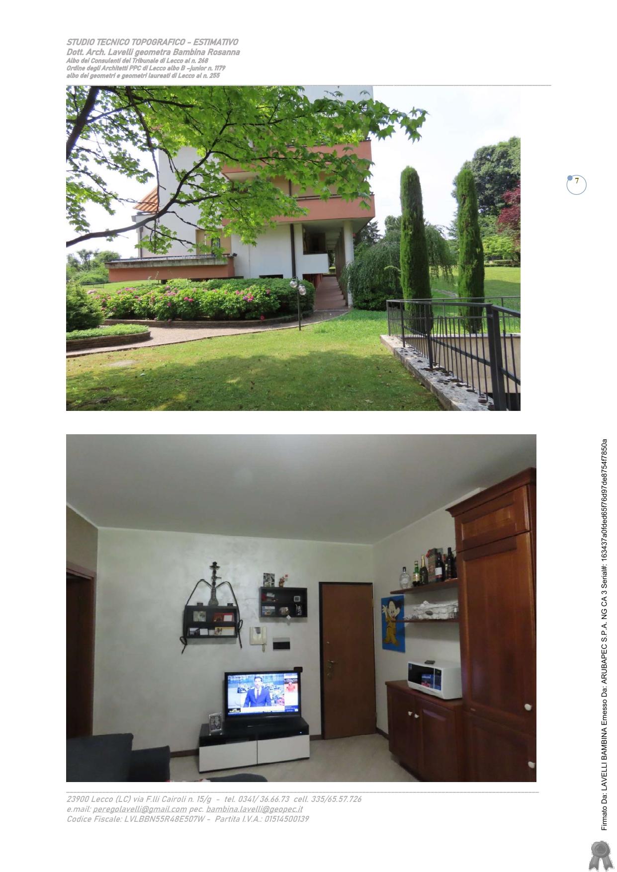 immobile appartamento all'asta in Via Tessitura 1/C - 23875 Osnago (LC) - 1