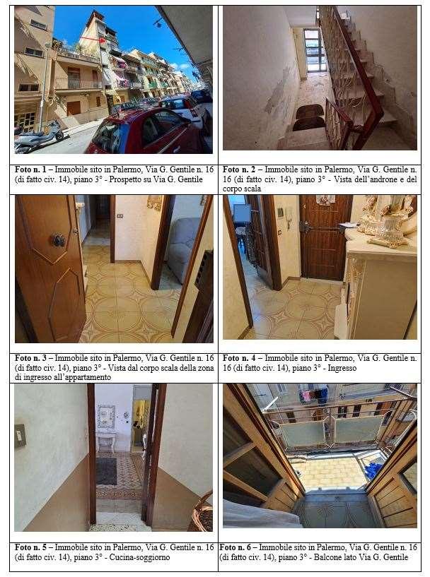 immobile appartamento all'asta in Palermo, Via G Gentile, 16 - 90124 Palermo (PA) - 4