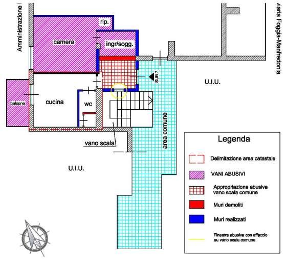 immobile villa all'asta in Manfredonia (FG), Località Siponto, posta al piano primo dello stabile condominiale di, 4 Manfredonia (FG) - 4