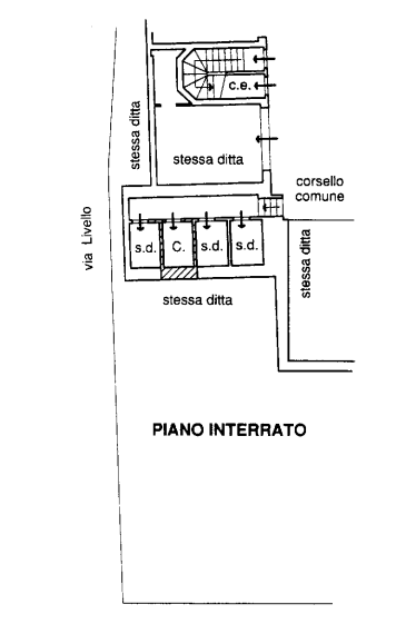 planimetria APPARTAMENTO ALL'ASTA IN VIA MATTEOTTI N32 RHO (MI) - 1