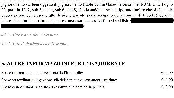 immobile appartamento all'asta in Via Palombaio 49 Galatone (LE) - 4