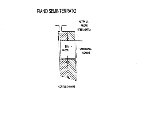 planimetria TRILOCALE IN ASTA IN VIA GIAMBOLOGNA, MILANO (MI) - 1