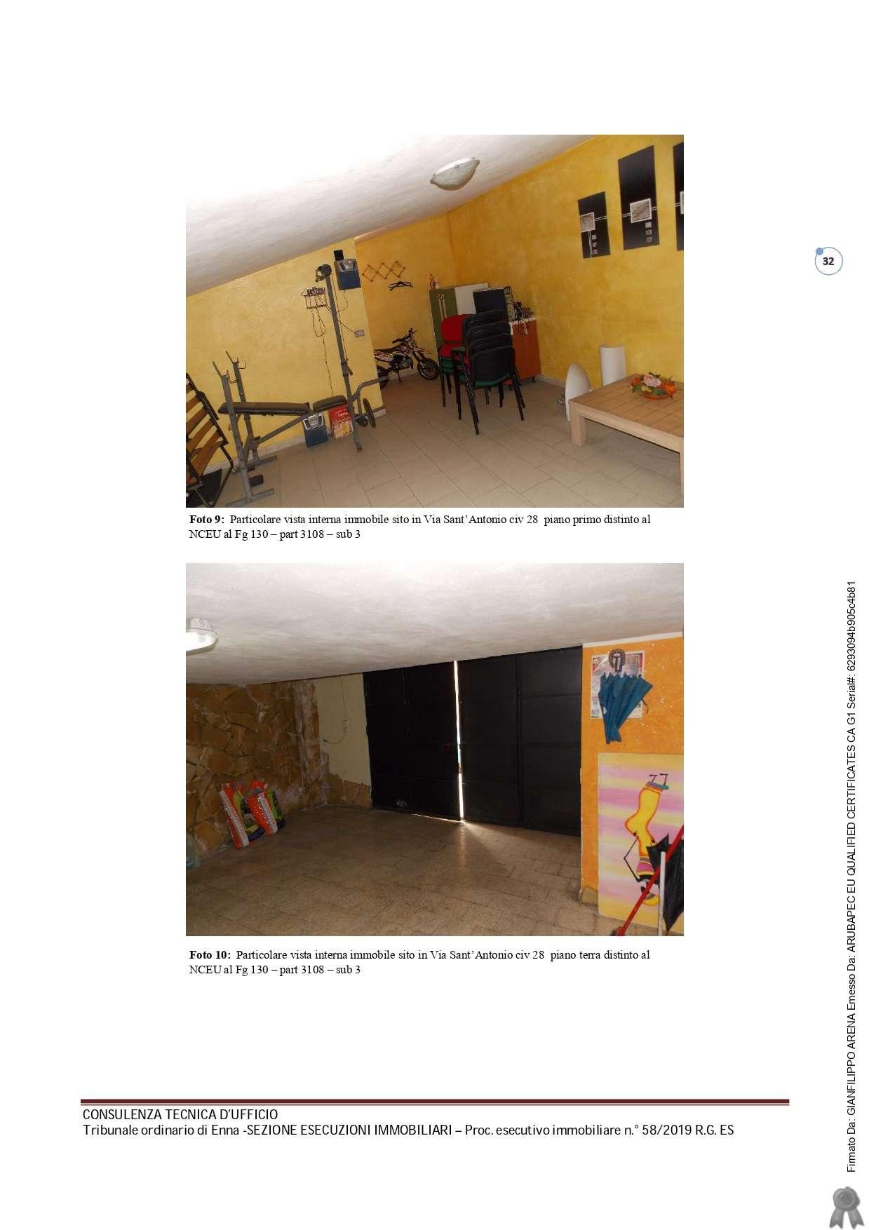 immobile appartamento all'asta in Accesso dalla via Roma n 70 e dal Vicolo Sant’Antonio n 13 - 94015 Piazza Armerina (EN) - 4