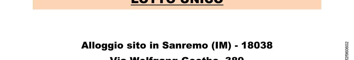 immobile appartamento all'asta in Via Wolfgang Goethe 389 - 18038 Sanremo (IM) - 4