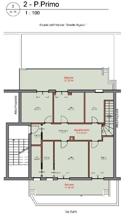 immobile garage all'asta in Via Catullo 1 - 70031 Andria (BT) - 5