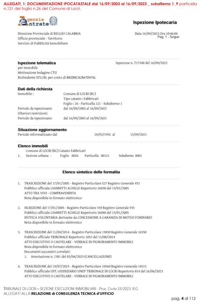 immobile appartamento all'asta in via Giacomo Matteotti, 172 - 89044 Locri (RC) - 4