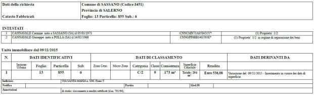 immobile attivita commerciale all'asta in Via Santa Maria - 84038 Sassano (SA) - 2