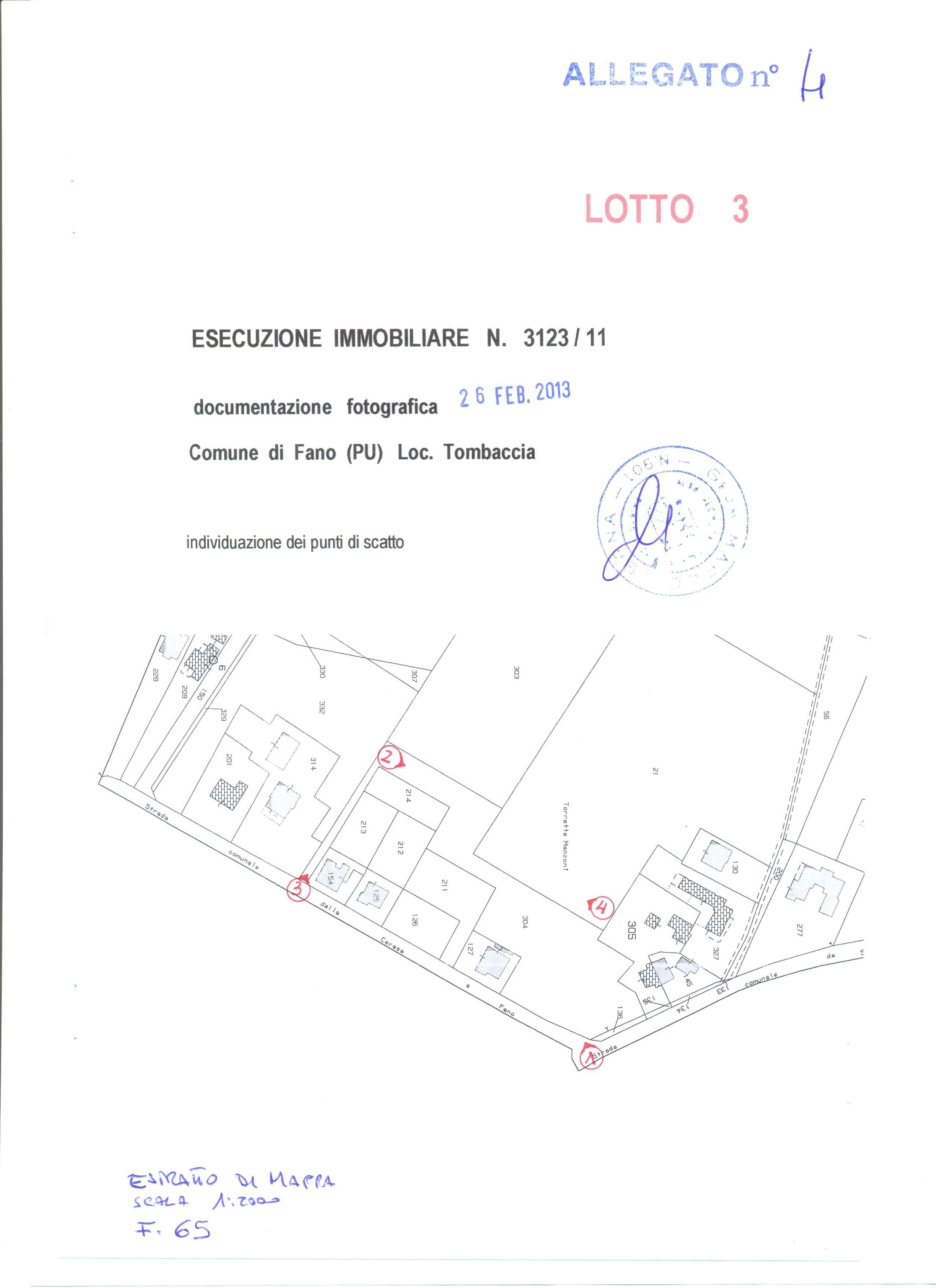 immobile appartamento all'asta in Via Tombaccia 88 - 61032 Fano (PU) - 1