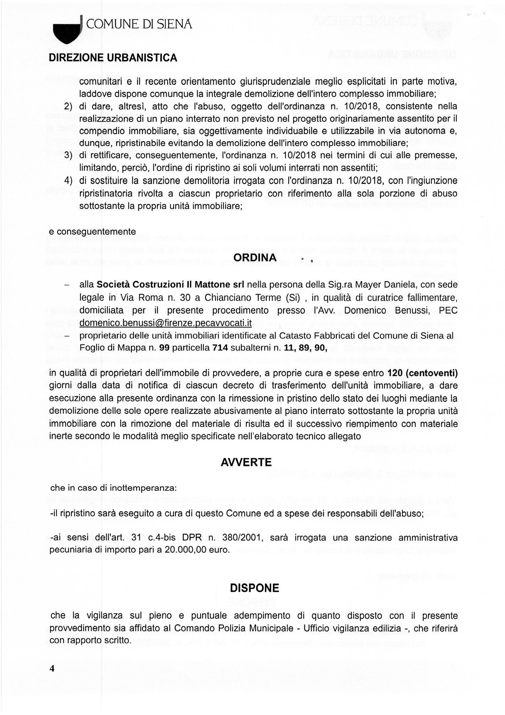 immobile appartamento all'asta in Via delle Volte Alte, n2/15 Siena (SI) - 4