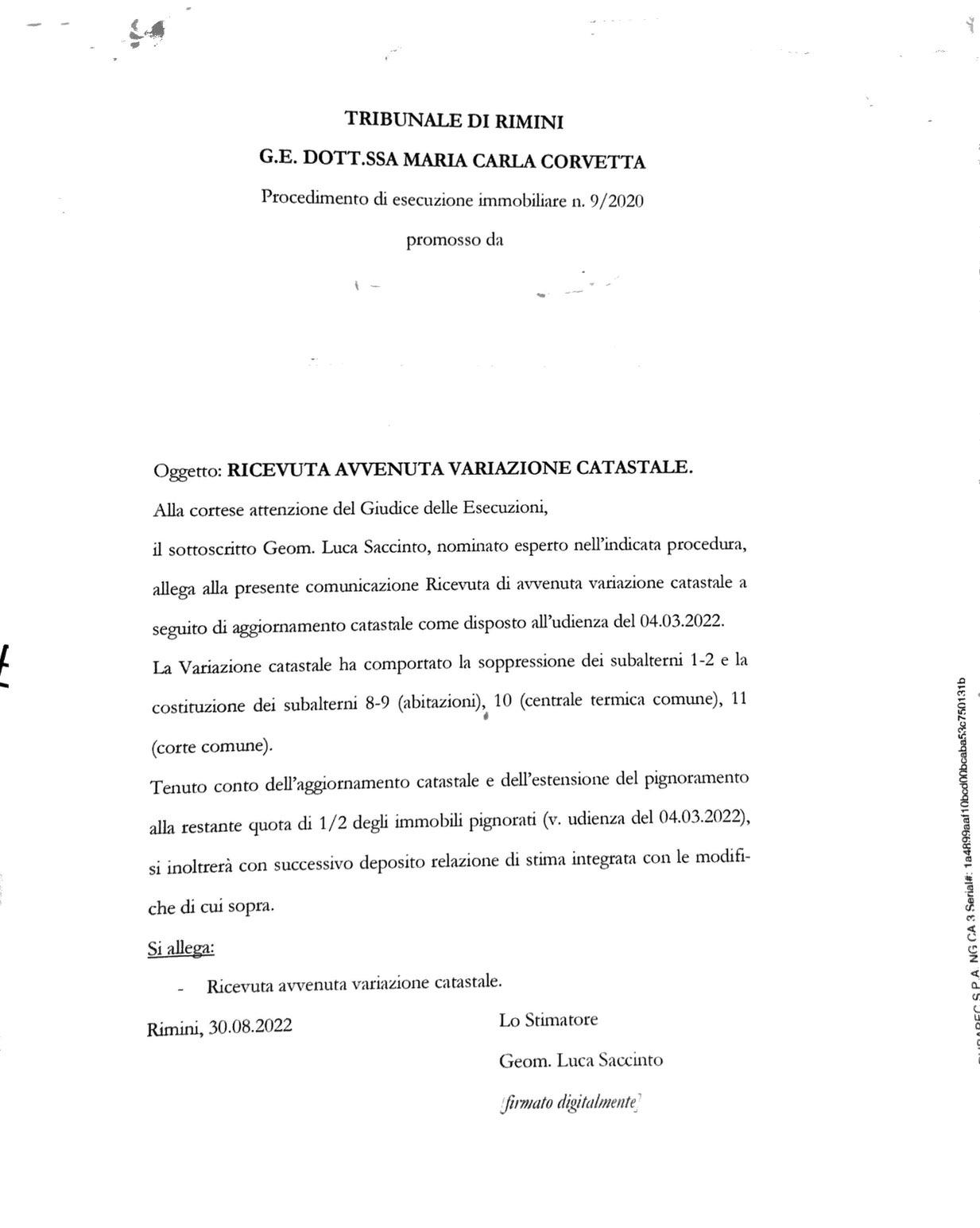 immobile appartamento all'asta in VIA ENRICO FERMI N 19 - 19A - 21 - 47842 San Giovanni in Marignano (RN) - 1