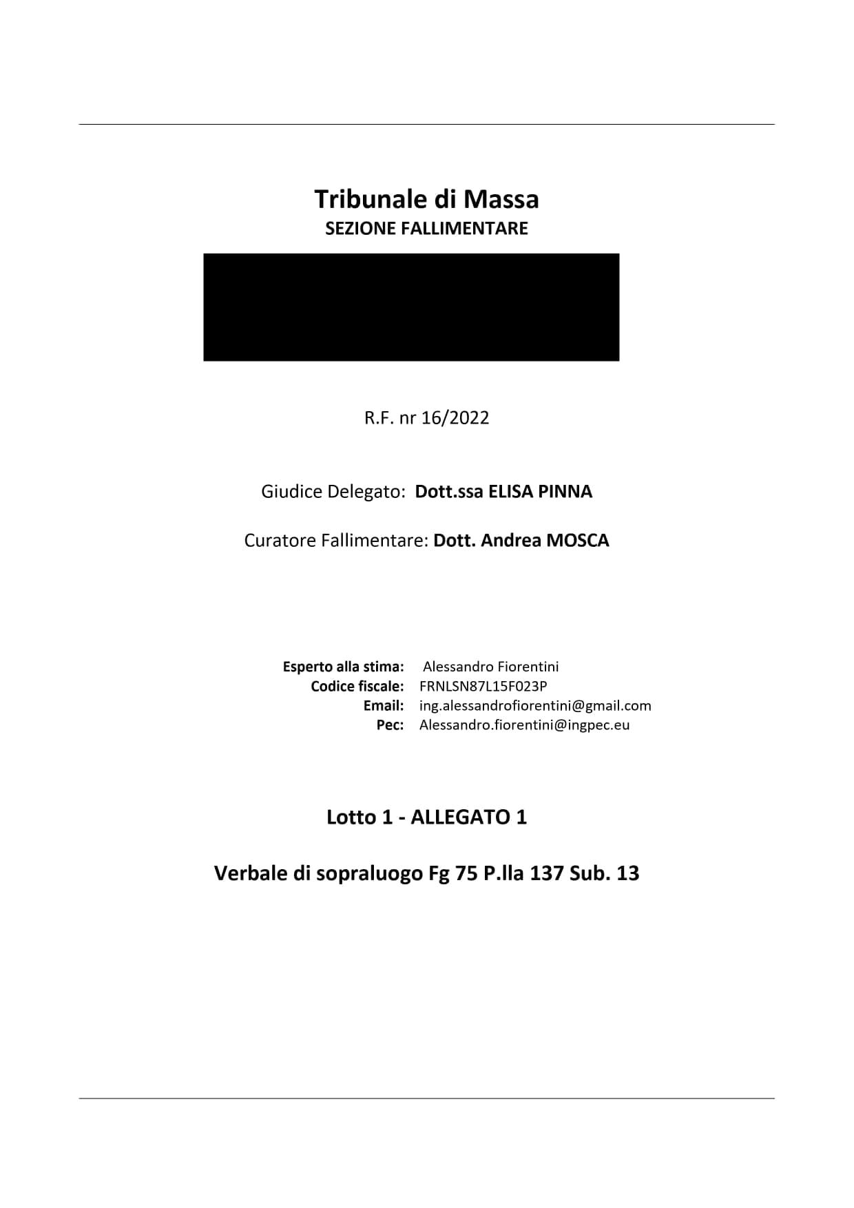 immobile magazzino all'asta in - 54100 Massa (MS) - 1