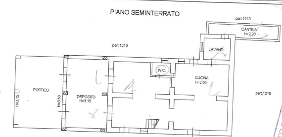 planimetria VILLA ALL'ASTA IN VIA PIANO ALFIERI SNC - 82010 SAN LEUCIO DEL SANNIO (BN) - 1