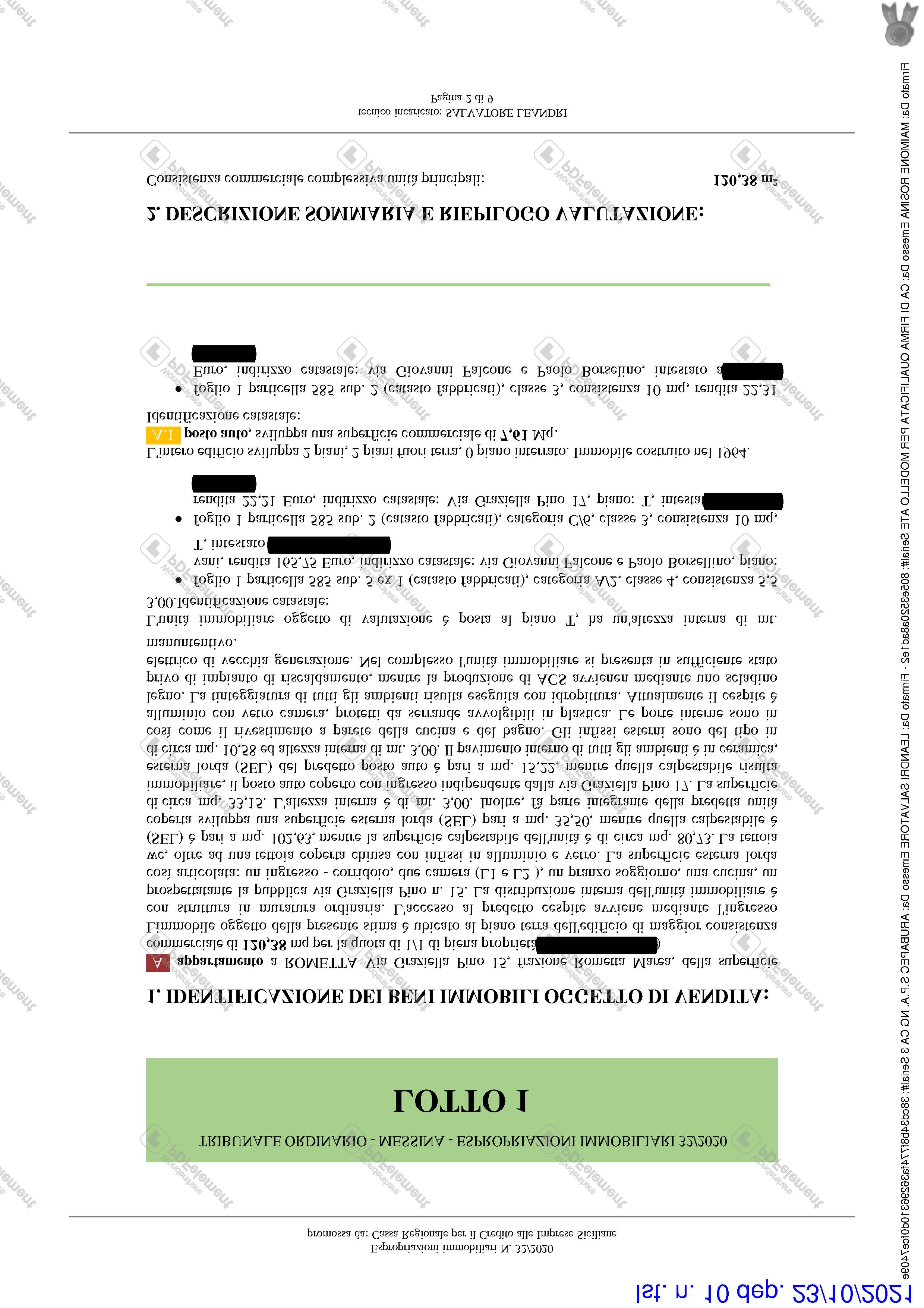 immobile appartamento all'asta in Via Graziella Pino 15, Rometta Marea - 98043 Rometta (ME) - 2