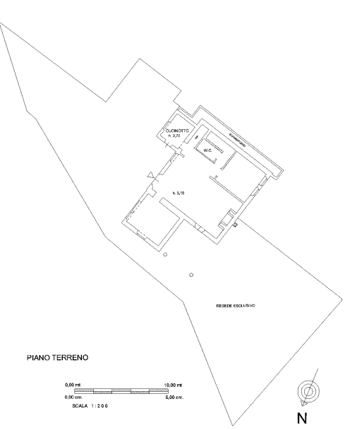 planimetria APPARTAMENTO ALL'ASTA IN LOCALITA' SAN VITO, VIA DEL MASSO 6 - 50020 SAN CASCIANO IN VAL DI PESA (FI) - 1
