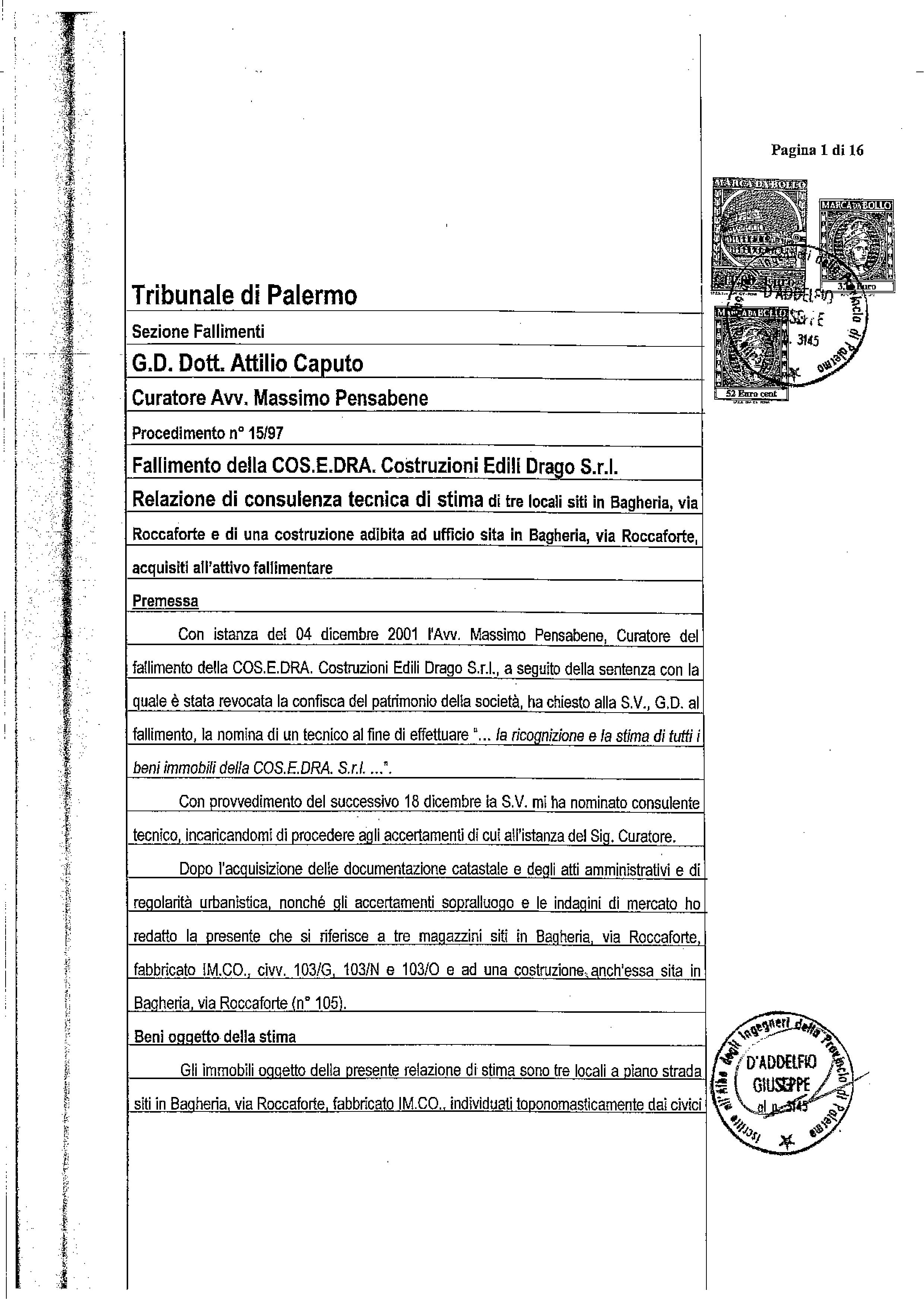 immobile attivita commerciale all'asta in VIA ROCCAFORTE 103/G - 90011 Bagheria (PA) - 2