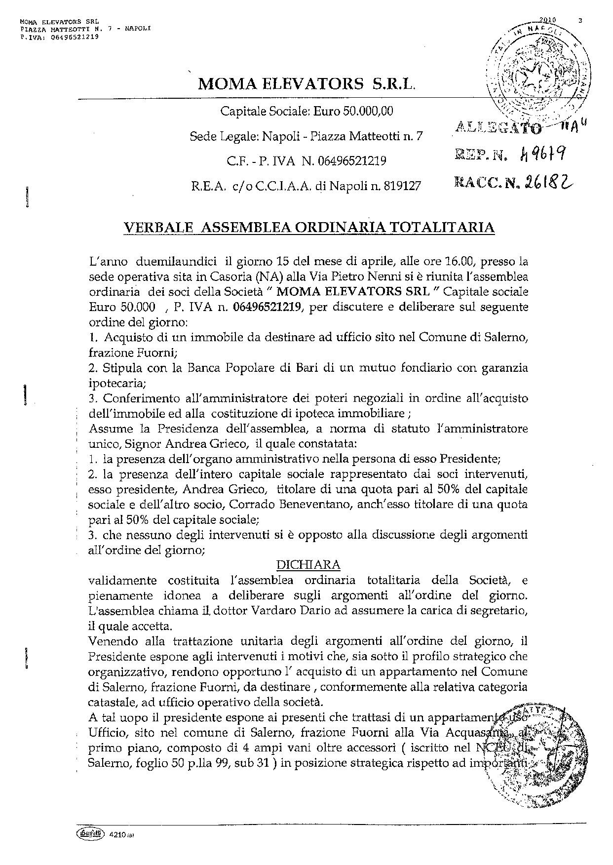 immobile ufficio all'asta in Frazione “Fuorni” Via Roberto Wenner 65 - 84131 Salerno (SA) - 5