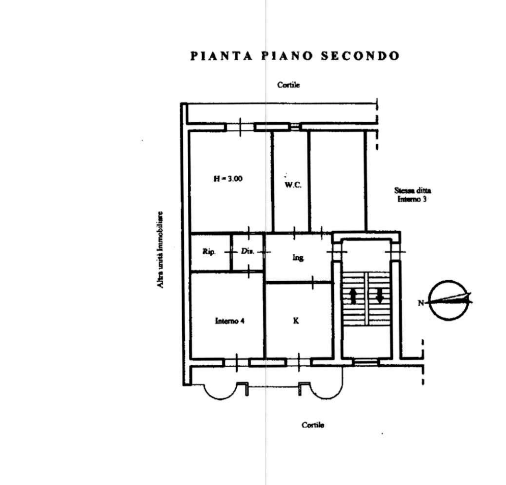 planimetria APPARTAMENTO ALL'ASTA IN VIA CINQUEVIE, AFRAGOLA (NA) - 1