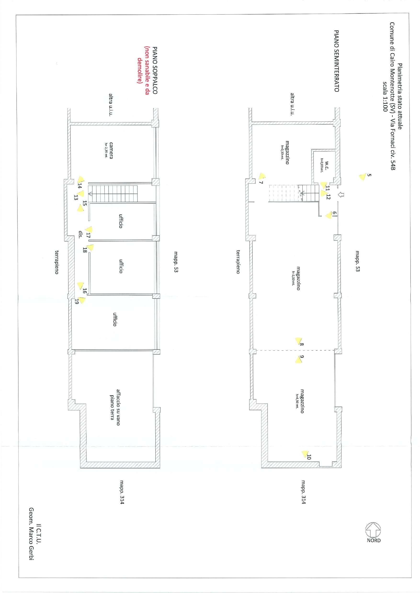 immobile magazzino all'asta in Via Fornaci 54B - 17014 Cairo Montenotte (SV) - 4