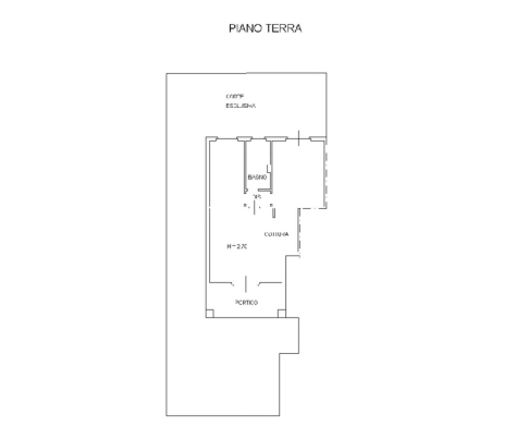 planimetria APPARTAMENTO ALL'ASTA IN VIA SERRAGLIE, PUEGNAGO SUL GARDA (BS) - 1