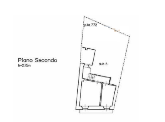 planimetria APPARTAMENTO IN VENDITA ALL'ASTA IN VIA CENTRALE, ROCCA DI MEZZO (AQ) - 1