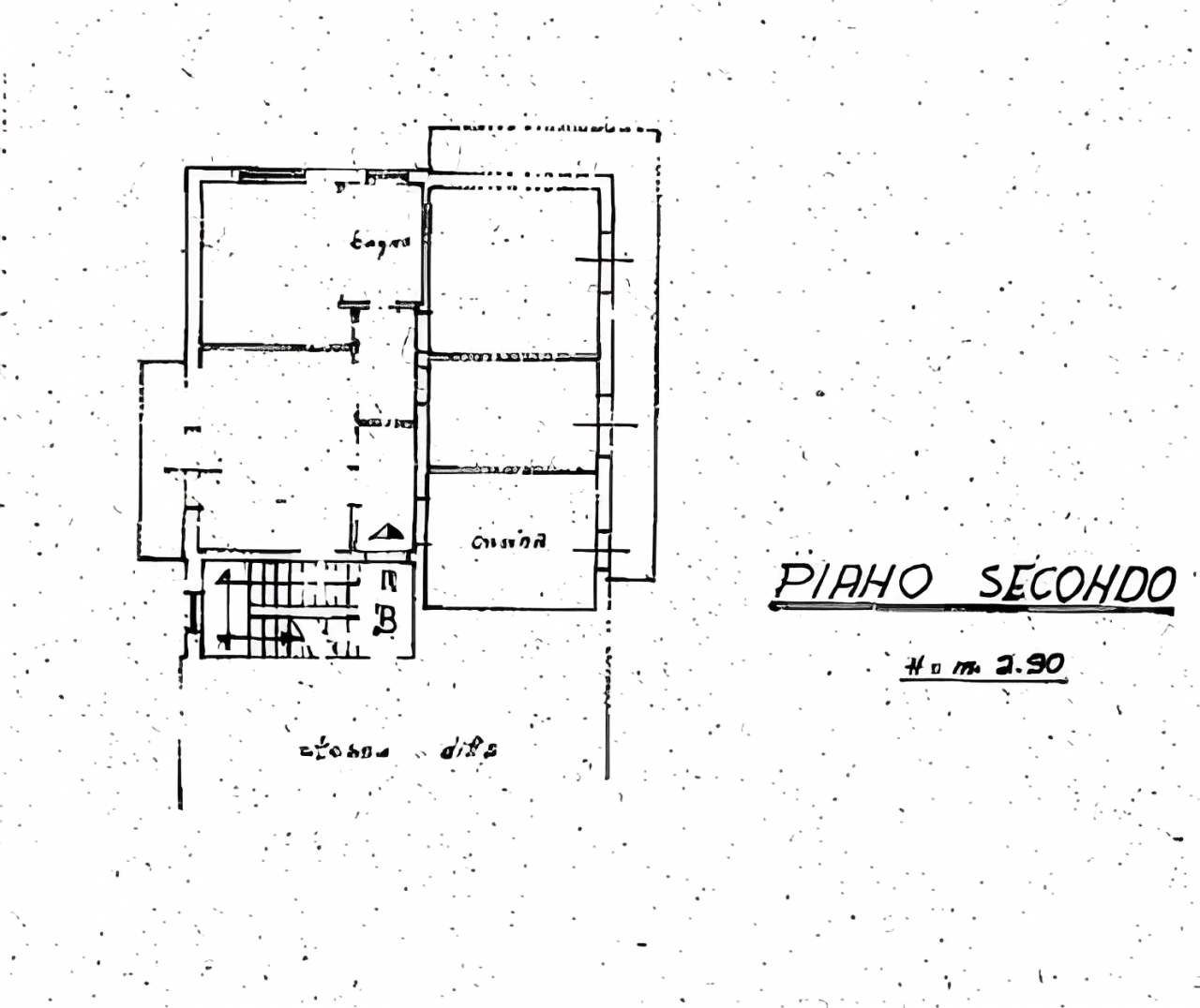 planimetria TRILOCALE IN ASTA, VIA ANCONA, P. PICENA (MC) - 1