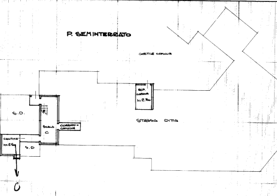 planimetria TRILOCALE IN VENDITA ALL'ASTA IN VIA IV NOVEMBRE, BORGOSATOLLO (BS) - 1