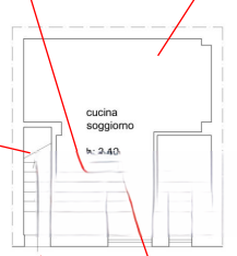 planimetria CASA TERRATETTO IN VENDITA ALL'ASTA IN VIA DELLE PALME, BAGHERIA (PA) - 1