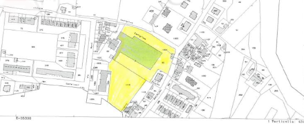 planimetria MAGAZZINO IN VENDITA ALL'ASTA IN VIA CASTIGLIONE, CESENA (FC) - 1