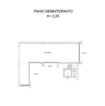 planimetria NEGOZIO IN VENDITA ALL'ASTA IN VIA CAMPOCECERE, SAN SALVATORE TELESINO (BN) - 1
