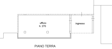 planimetria UFFICIO IN VENDITA ALL'ASTA IN VIA DEI BOCCHI, CAPANNORI (LU) - 1