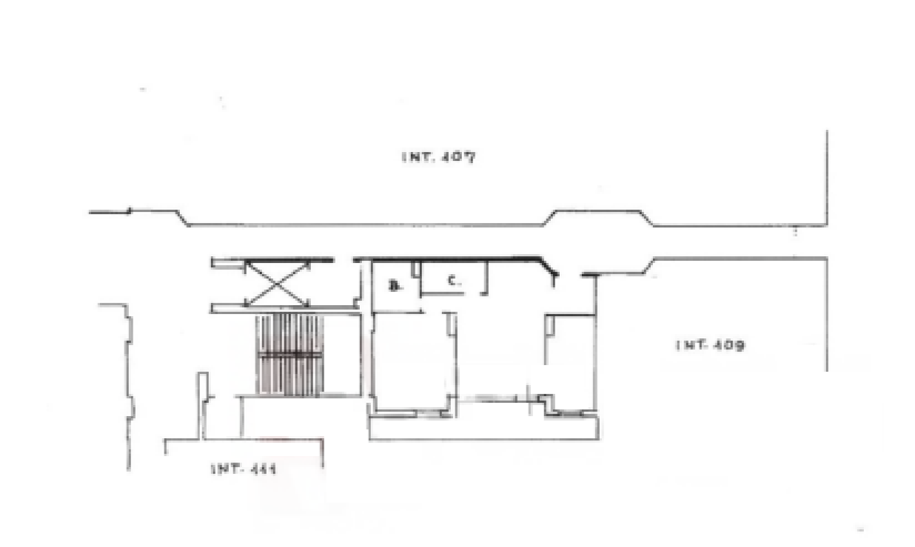 planimetria BILOCALE ALL'ASTA IN VIA S. D'ACQUISTO, P. RECANATI (MC) - 1