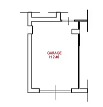 planimetria QUADRILOCALE IN VENDITA ALL'ASTA IN VIA DEL MERCATO, CASTRO DEI VOLSCI (FR) - 1