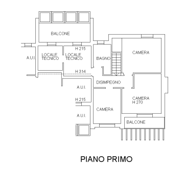 planimetria APPARTAMENTO IN VENDITA ALL'ASTA IN VIA N. SAURO, MALNATE (VA) - 1