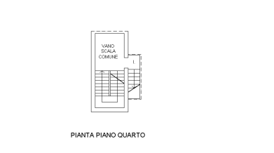 planimetria MONOLOCALE IN ASTA IN VICOLO DEL CHIOZZINO, FERRARA (FE) - 1