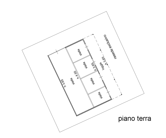 planimetria TERRENI IN VENDITA ALL'ASTA IN VIA DELLA COSTITUZIONE, CASOLE D'ELSA (SI) - 1
